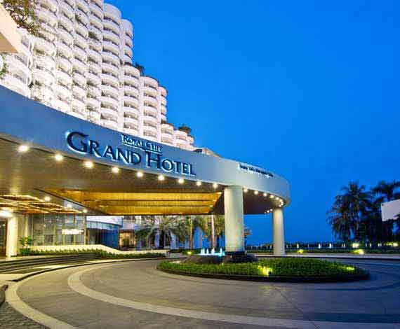 Royal Cliff Grand hotel destination wedding venue pattaya